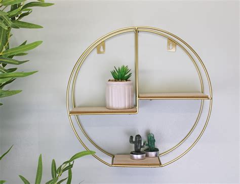 gold metal box shelves|small gold decorative wall shelves.